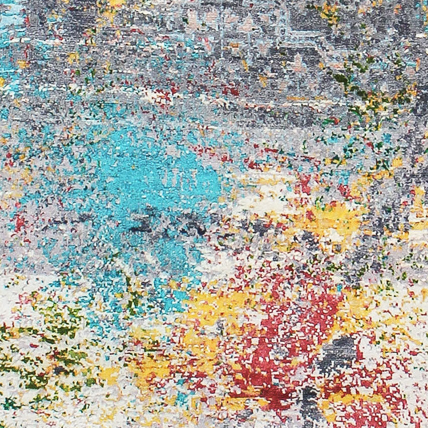 Alfombra de diseño - 180 x 120 cm - multicolor