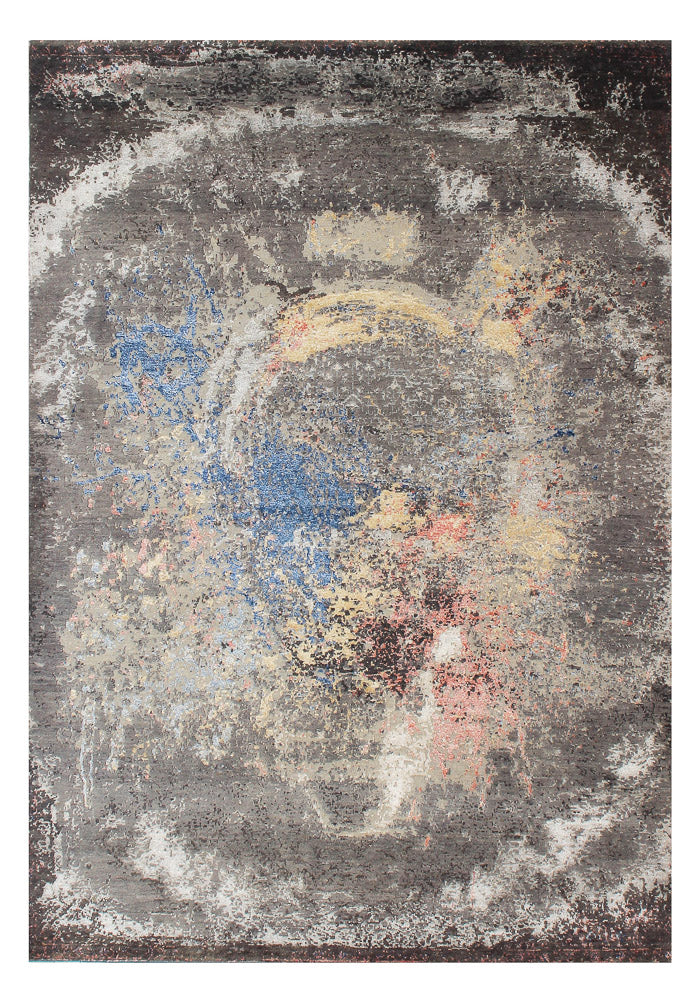 Alfombra de diseño - 242 x 170 cm - multicolor