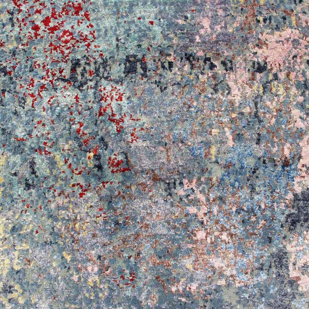 Alfombra de diseño - 242 x 163 cm - azul marino