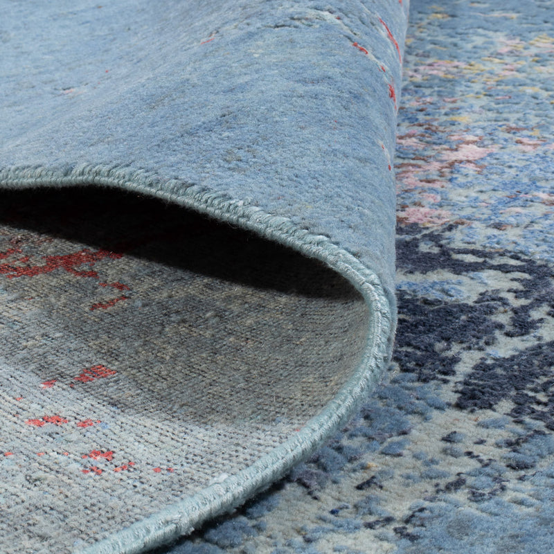 Alfombra de diseño - 242 x 163 cm - azul marino