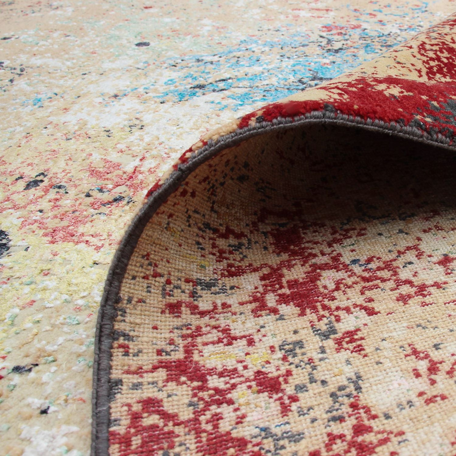 Alfombra de diseño - 240 x 160 cm - multicolor