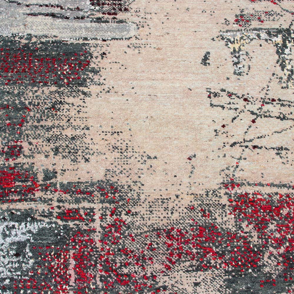 Alfombra de diseño - 302 x 240 cm - multicolor