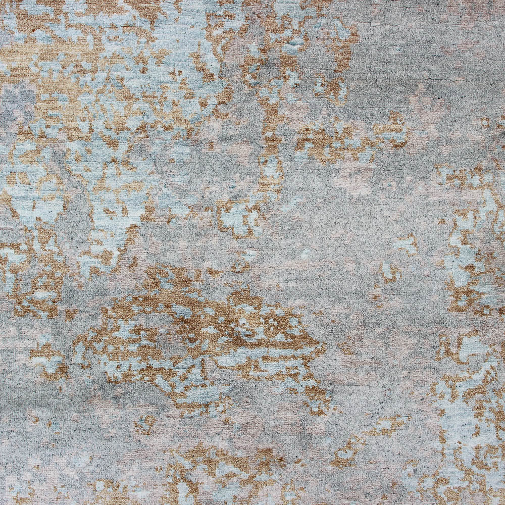 Alfombra de diseño - 309 x 241 cm - plata
