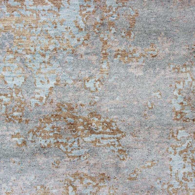 Alfombra de diseño - 309 x 241 cm - plata