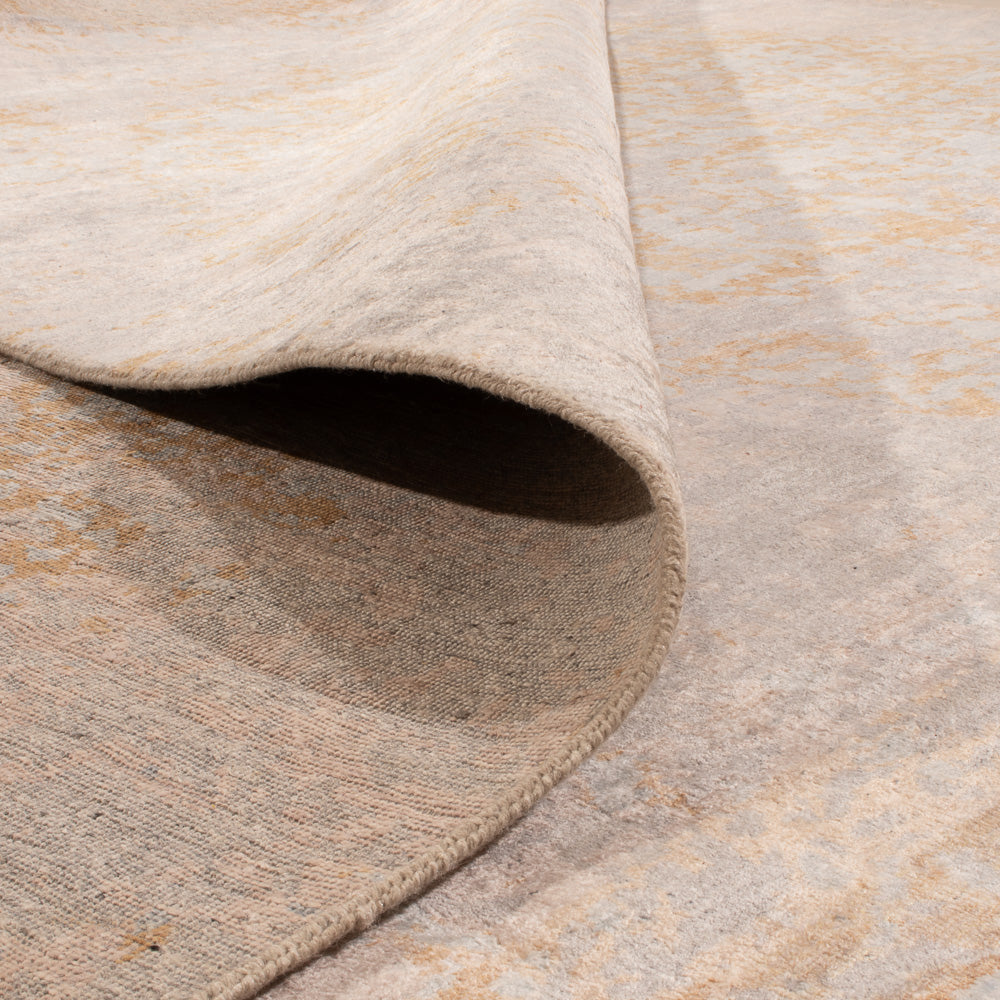 Alfombra de diseño - 309 x 241 cm - plata
