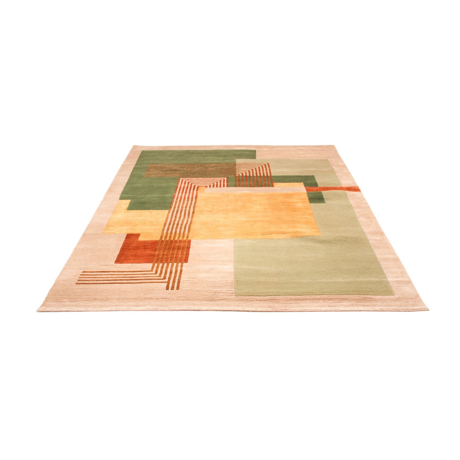 Alfombra de diseño - 243 x 167 cm - verde