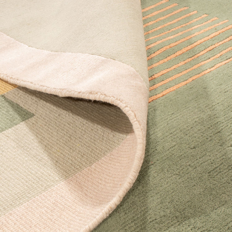 Alfombra de diseño - 243 x 167 cm - verde
