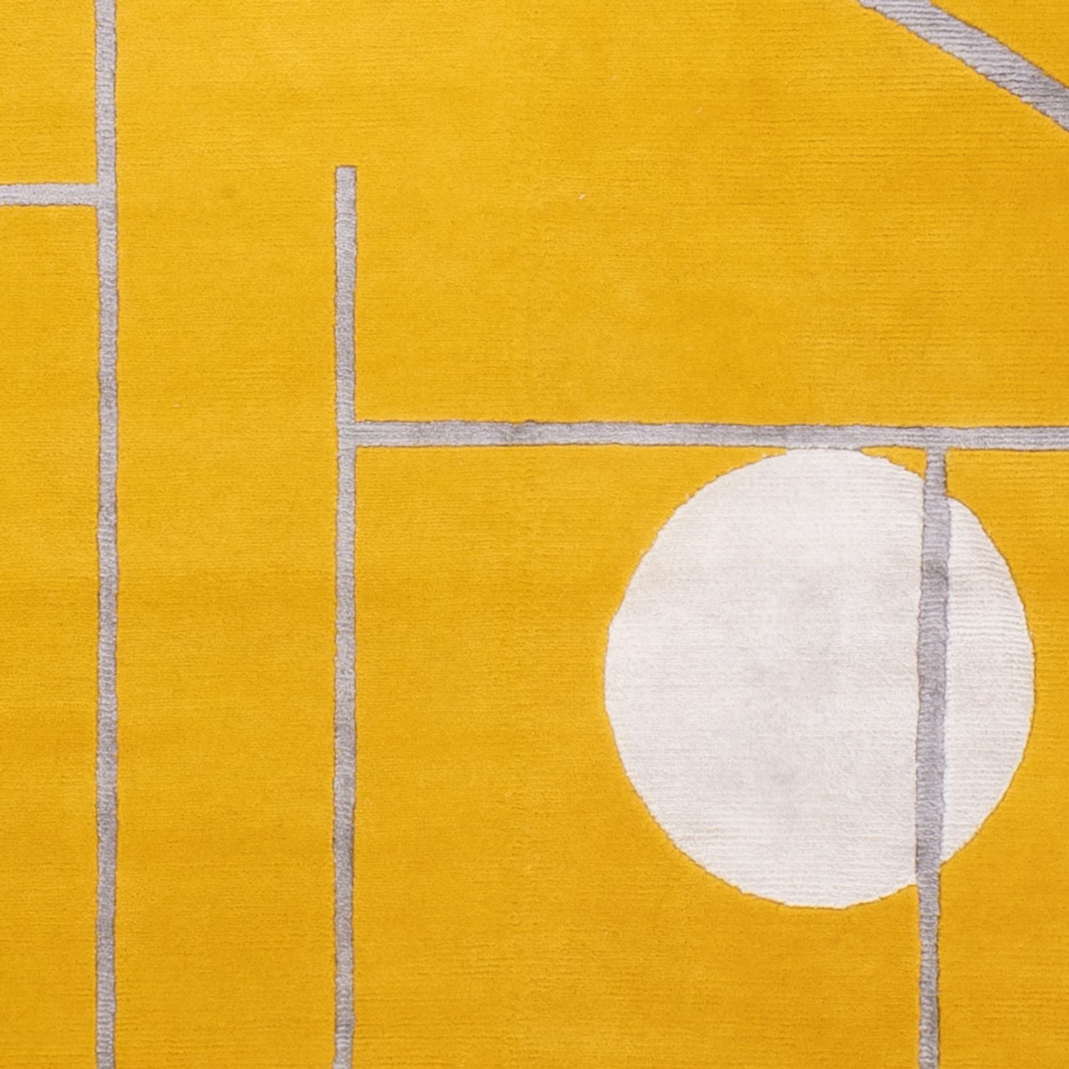 Alfombra de diseño - 242 x 171 cm - oro