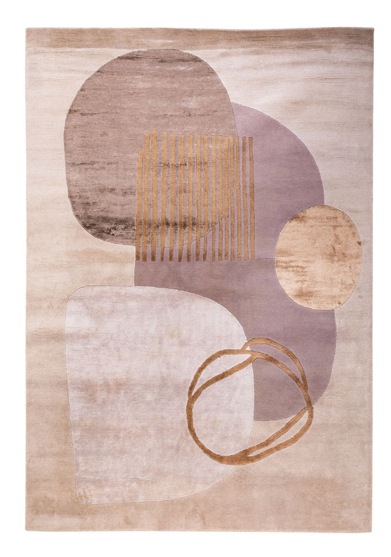 Alfombra de diseño - 241 x 166 cm - beige