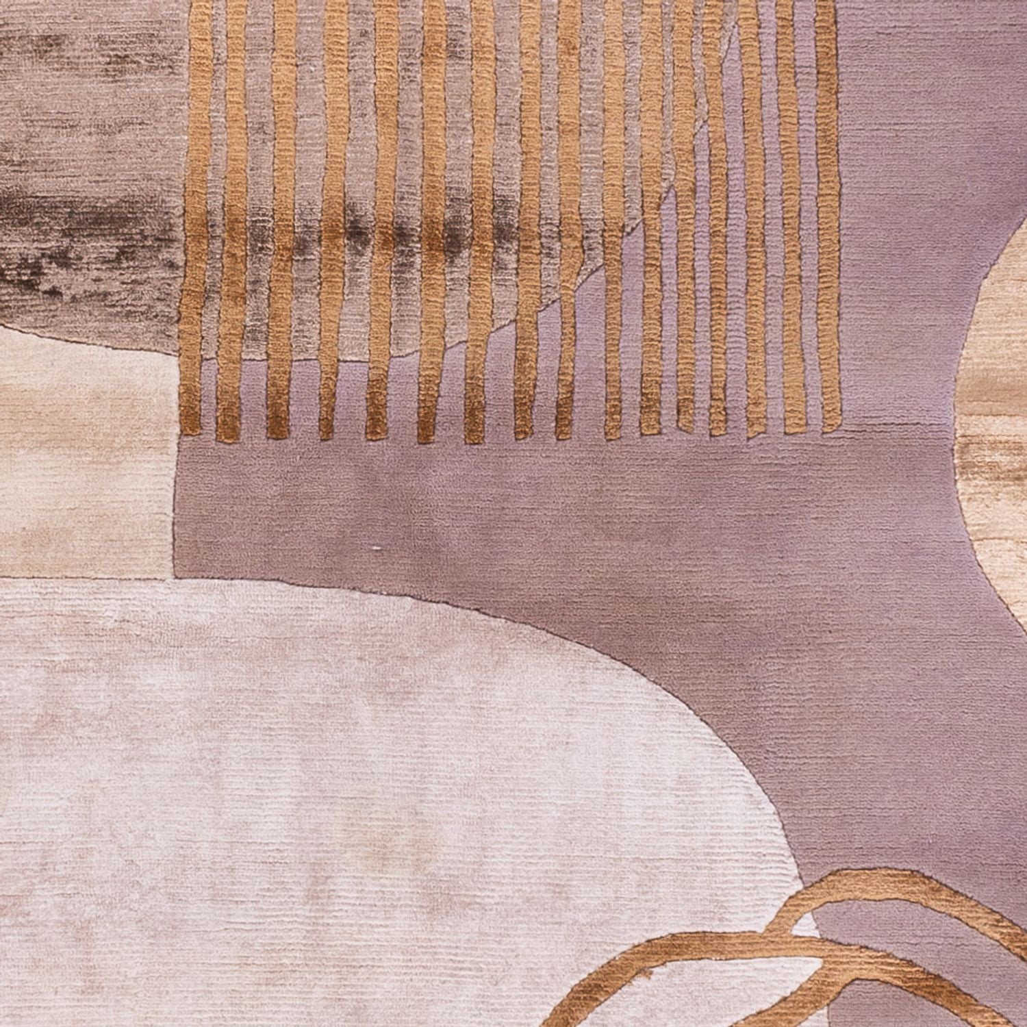 Alfombra de diseño - 241 x 166 cm - beige
