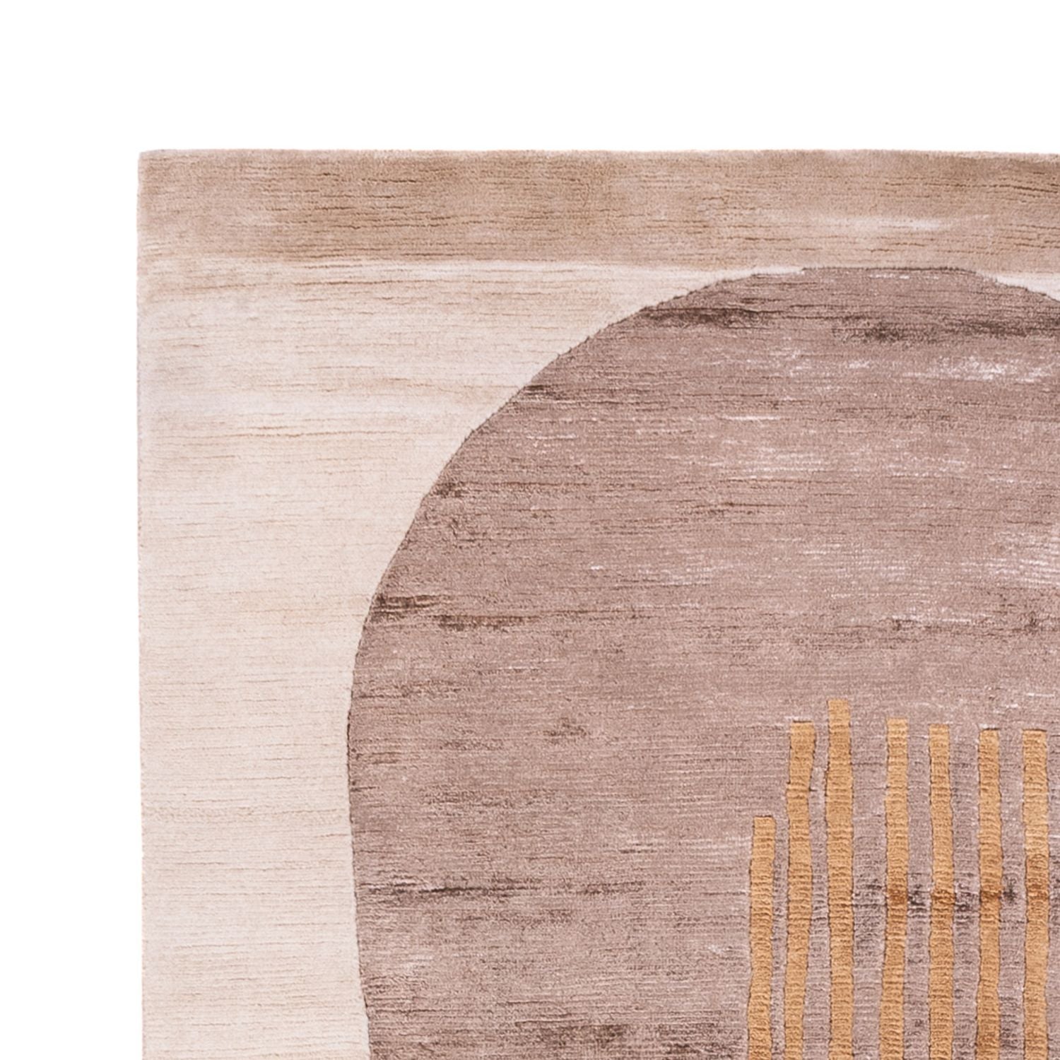 Alfombra de diseño - 241 x 166 cm - beige