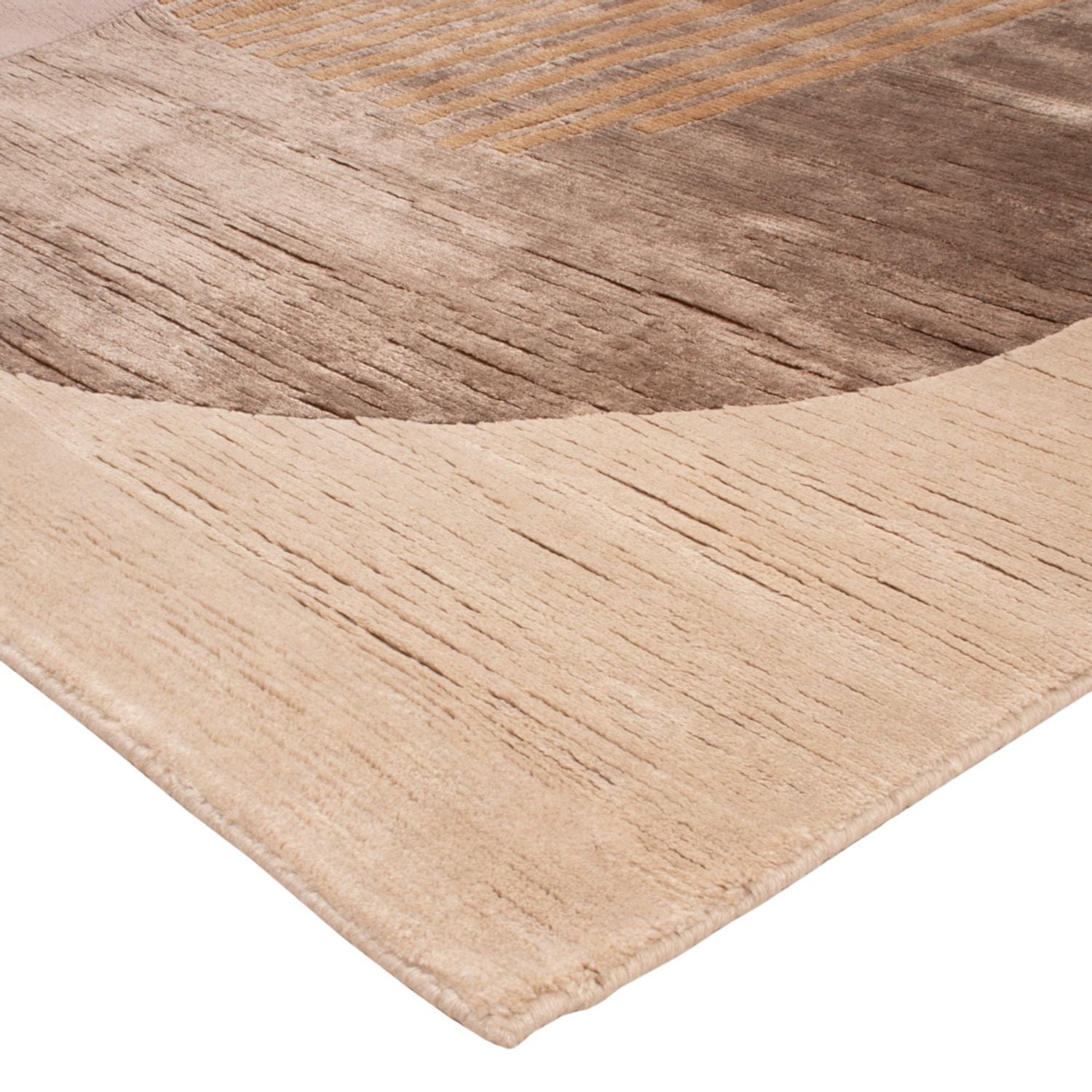 Alfombra de diseño - 241 x 166 cm - beige
