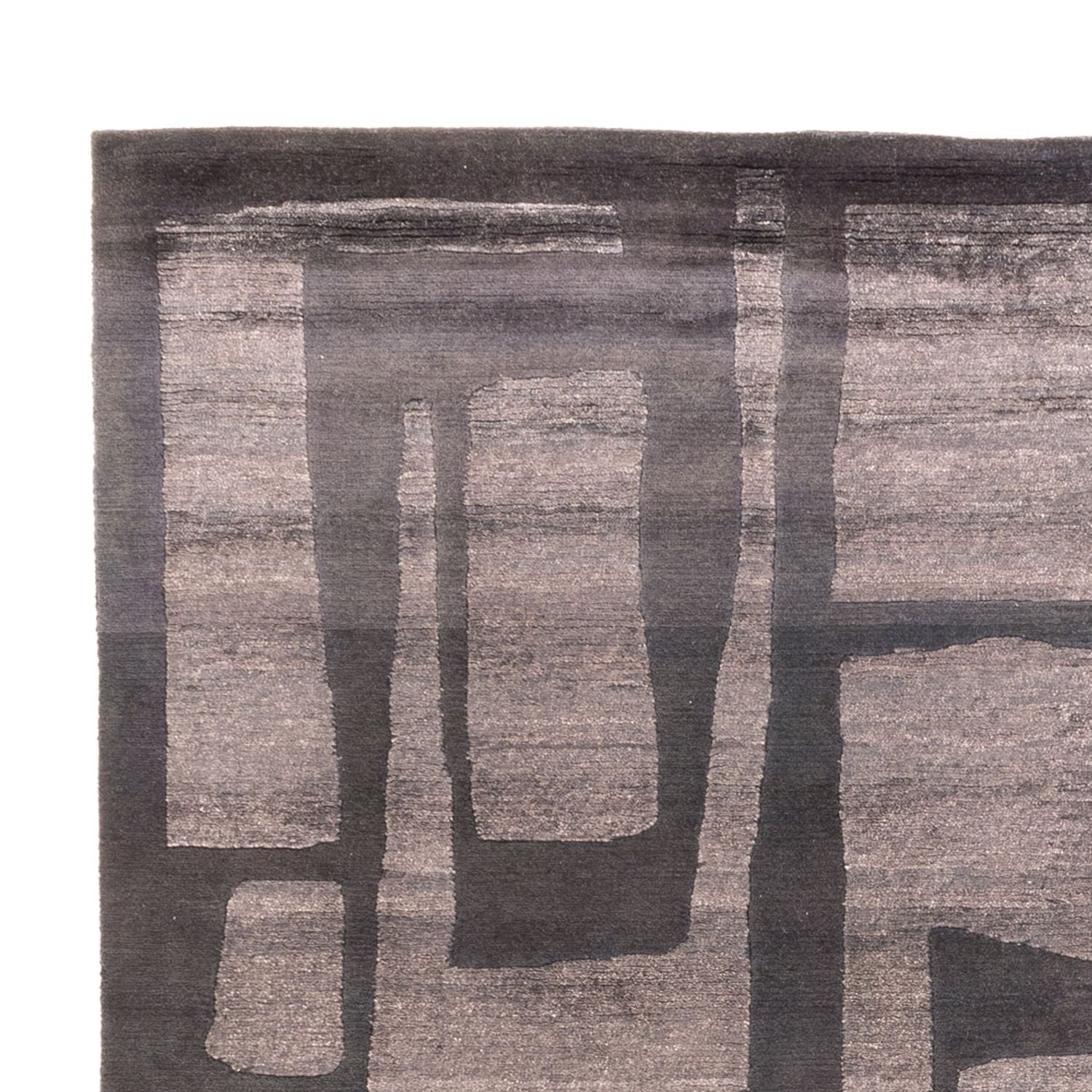 Alfombra de diseño - 241 x 179 cm - antracita