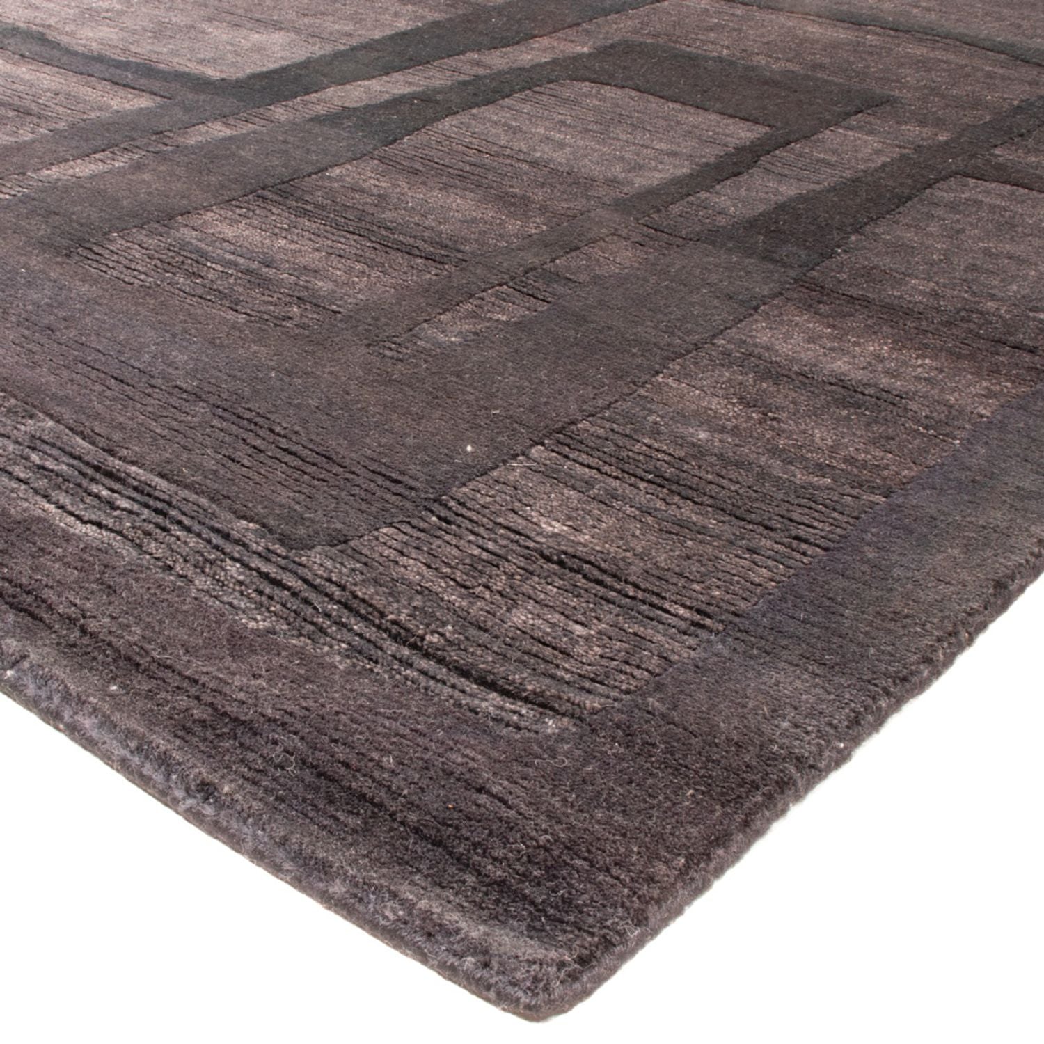 Alfombra de diseño - 241 x 179 cm - antracita