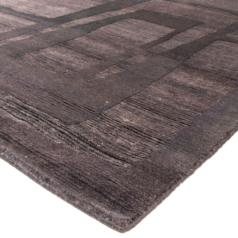 Alfombra de diseño - 241 x 179 cm - antracita