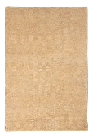 Alfombra de lana - 90 x 60 cm - crema