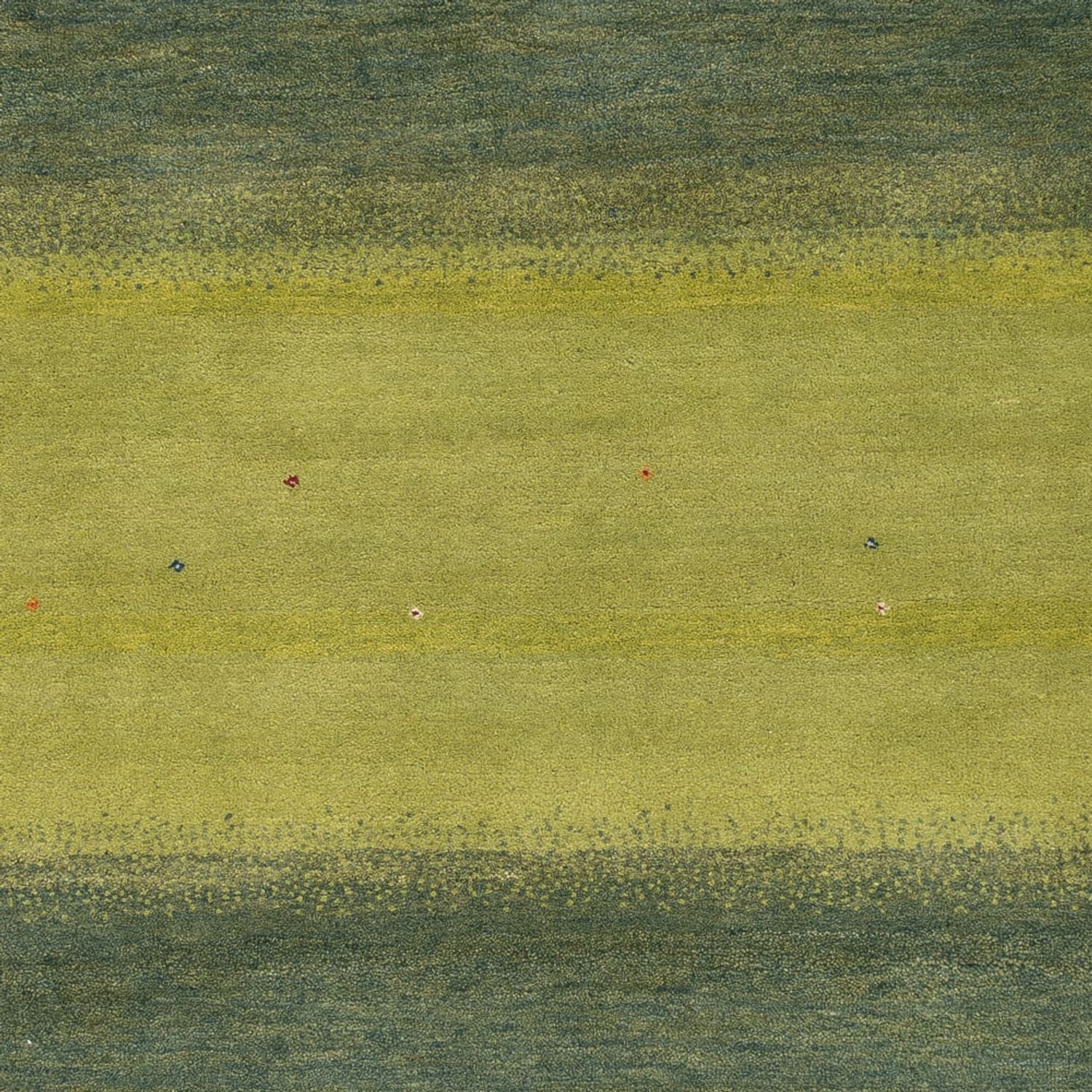 Alfombra Gabbeh - Loribaft Indus - 240 x 170 cm - verde