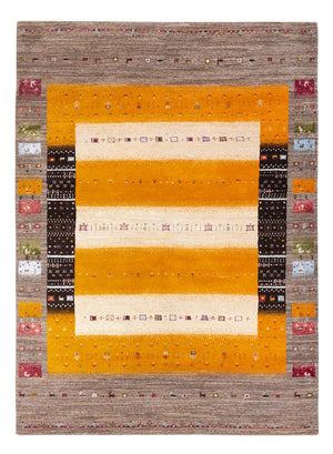 Alfombra Gabbeh - Loribaft Indus - 240 x 170 cm - oro