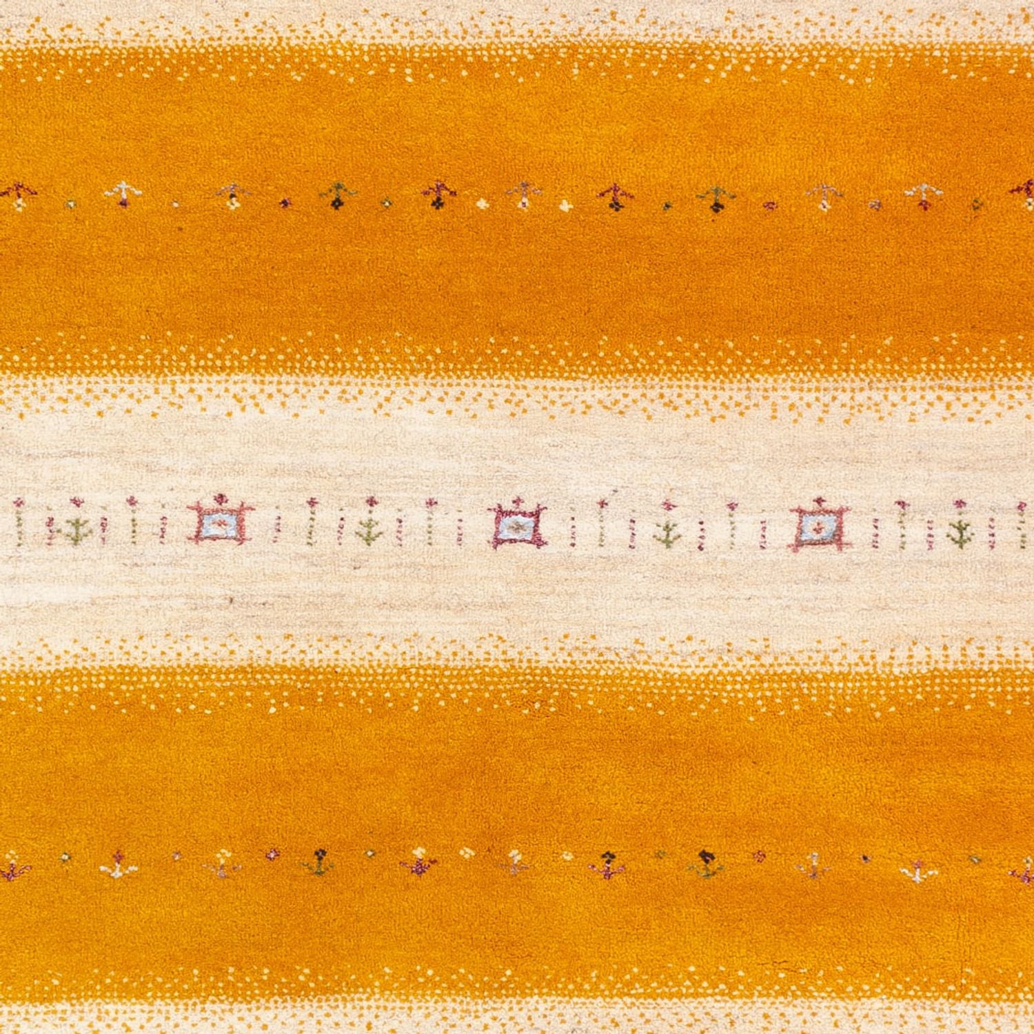 Alfombra Gabbeh - Loribaft Indus - 240 x 170 cm - oro