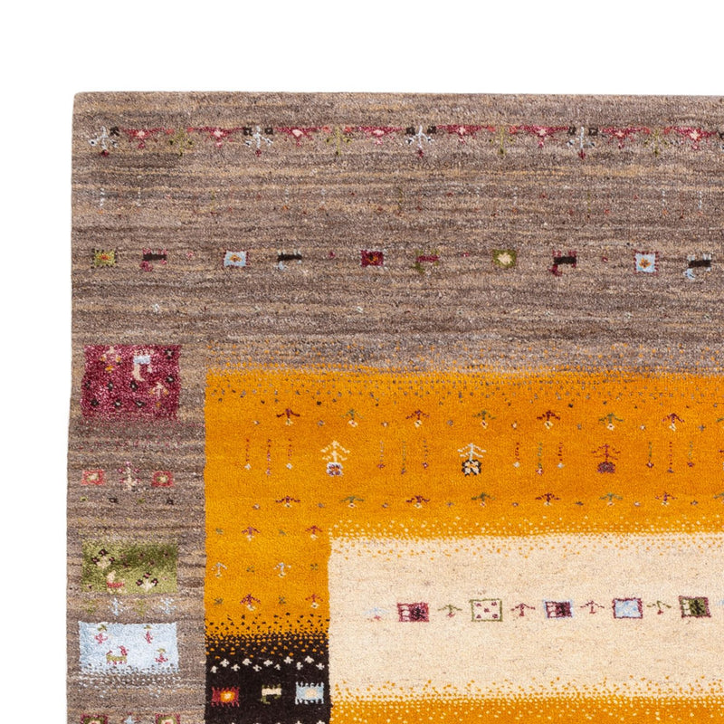 Alfombra Gabbeh - Loribaft Indus - 240 x 170 cm - oro