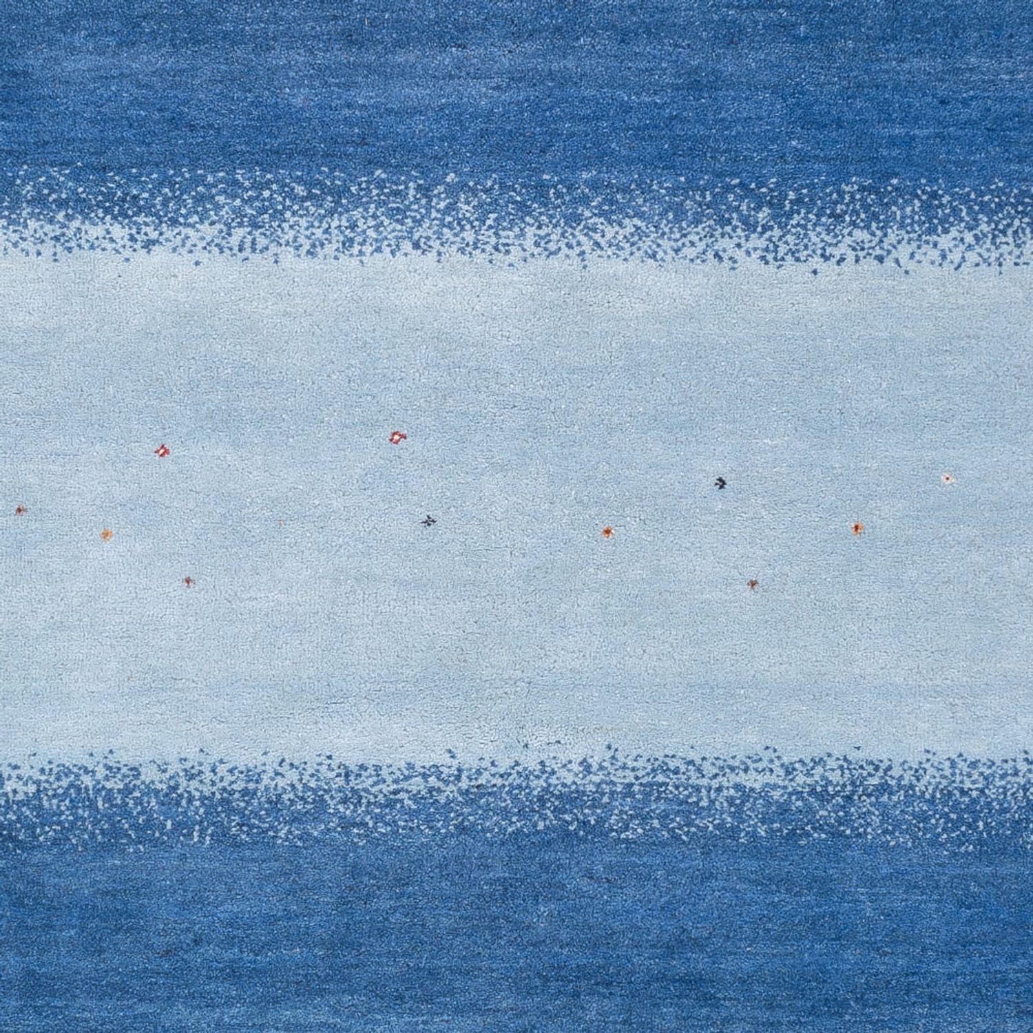 Alfombra Gabbeh - Loribaft Indus - 240 x 169 cm - azul