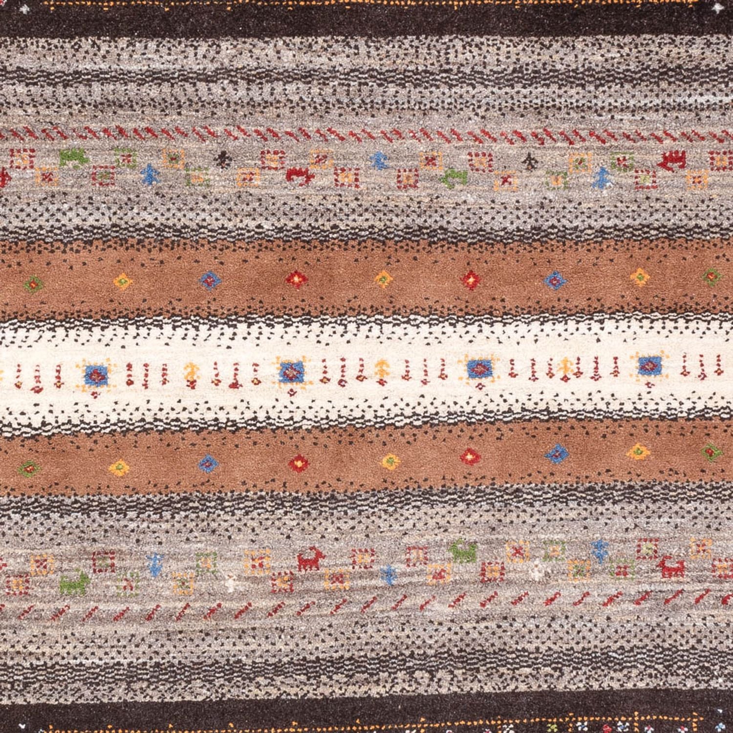 Alfombra Gabbeh - Loribaft Indus - 240 x 169 cm - multicolor
