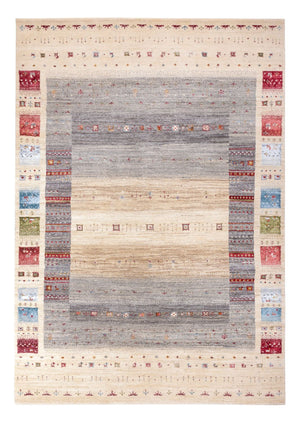 Alfombra Gabbeh - Loribaft Indus - 242 x 167 cm - natural