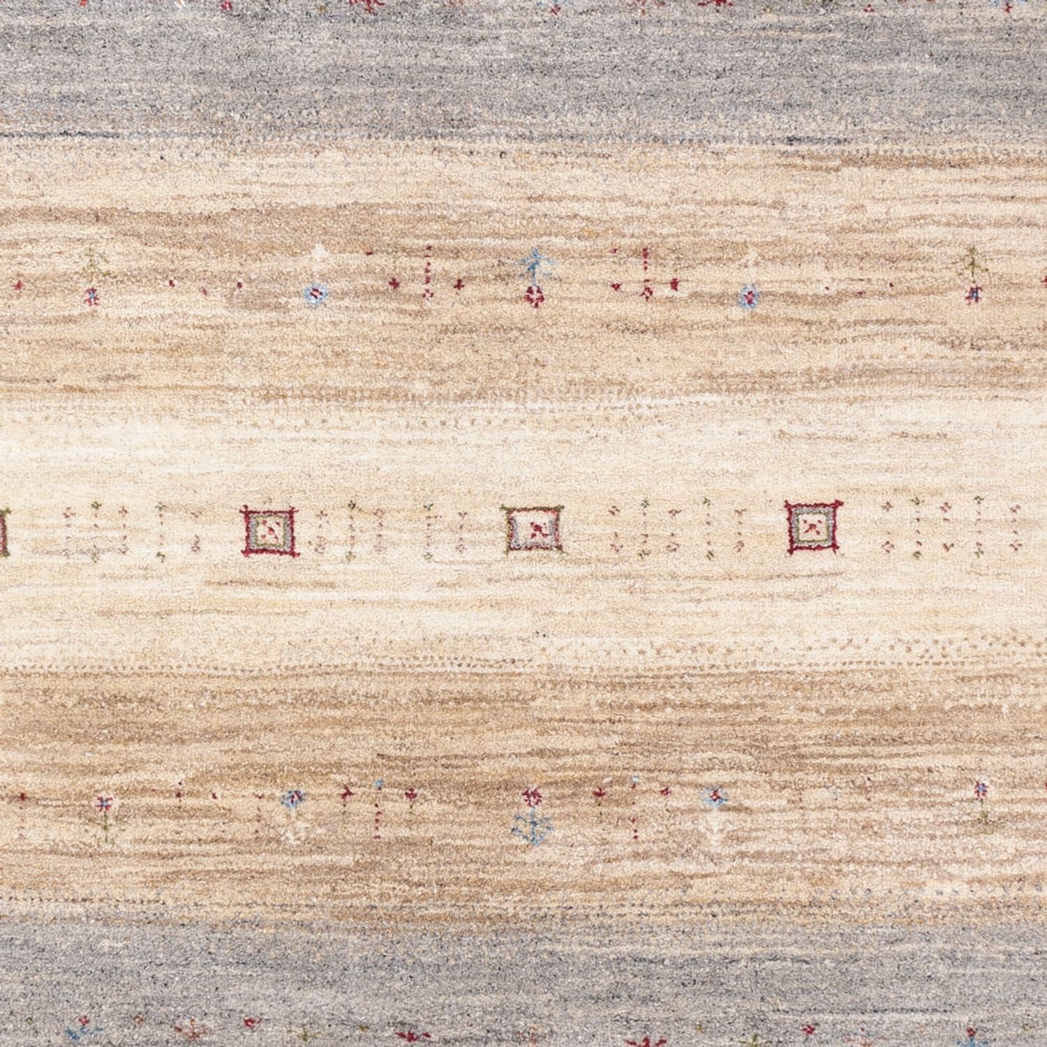 Alfombra Gabbeh - Loribaft Indus - 242 x 167 cm - natural