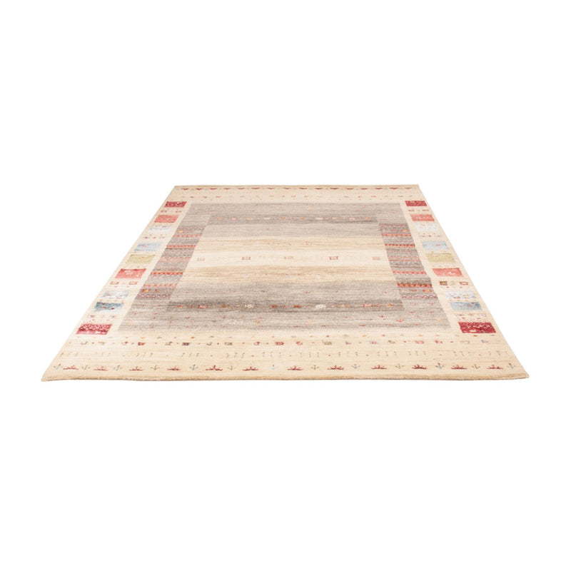 Alfombra Gabbeh - Loribaft Indus - 242 x 167 cm - natural