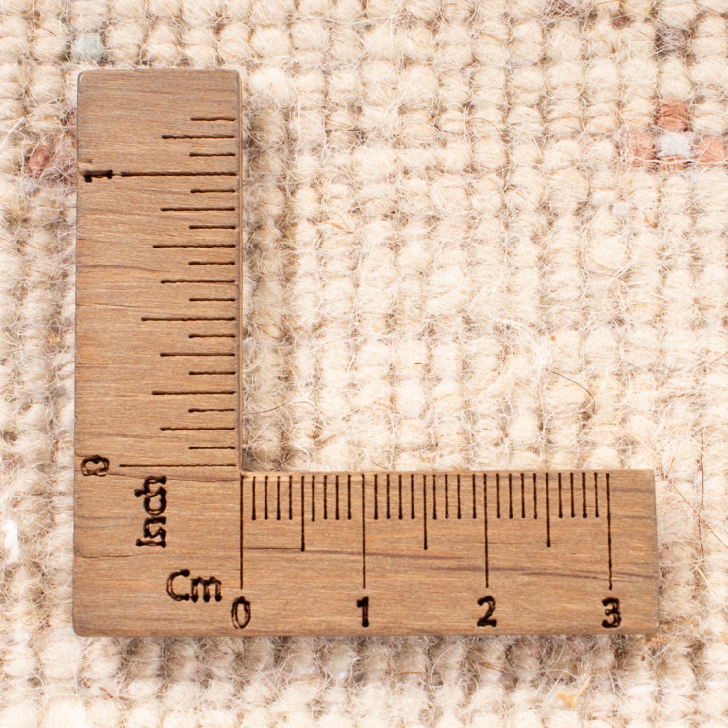 Alfombra Gabbeh - Loribaft Indus - 242 x 167 cm - natural