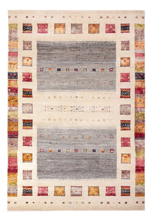 Alfombra Gabbeh - Loribaft Indus - 245 x 166 cm - natural