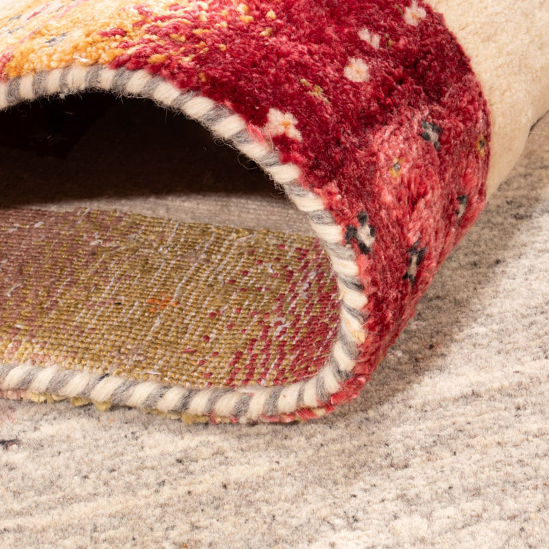 Alfombra Gabbeh - Loribaft Indus - 245 x 166 cm - natural