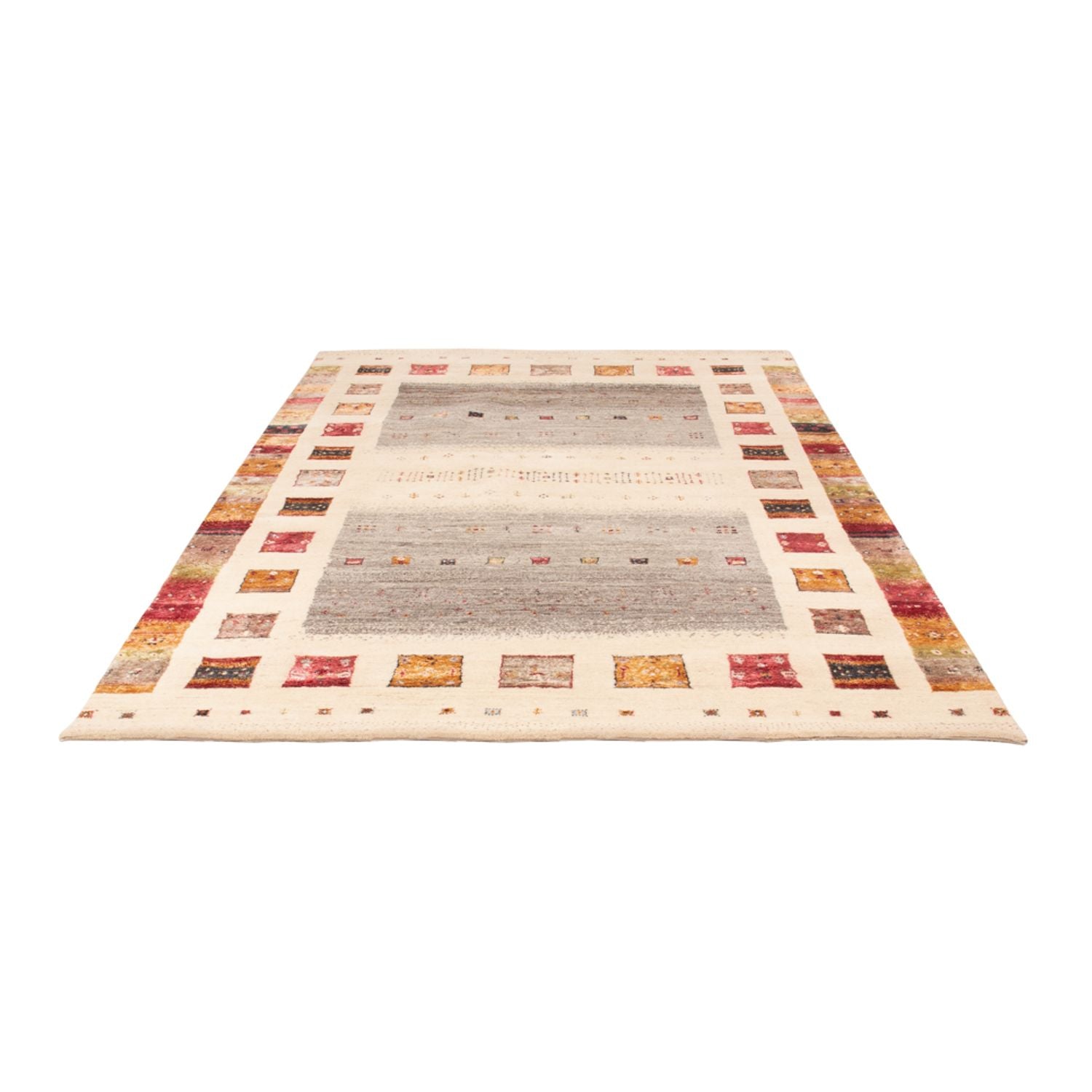 Alfombra Gabbeh - Loribaft Indus - 245 x 166 cm - natural