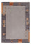 Alfombra de Nepal - 90 x 60 cm - gris