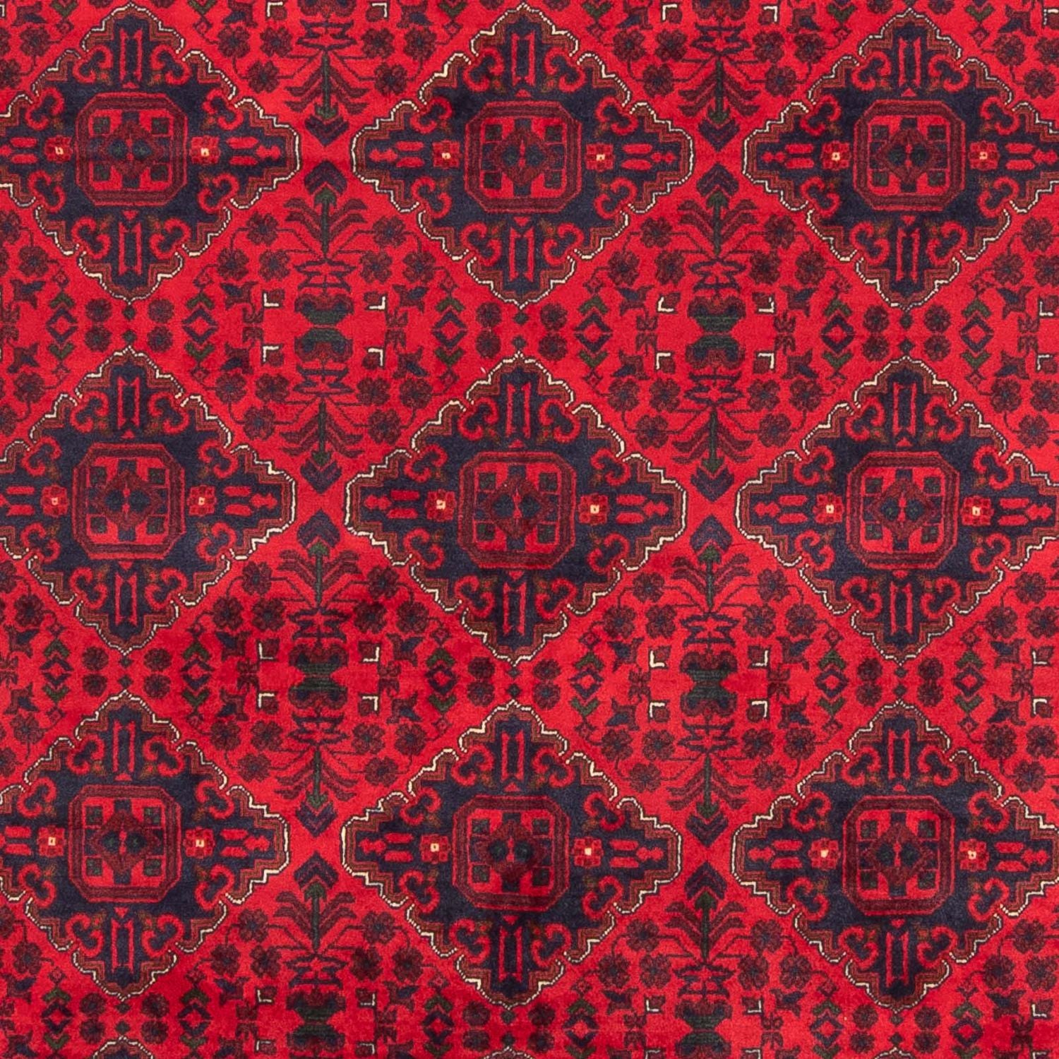 Alfombra afgana - 285 x 198 cm - rojo