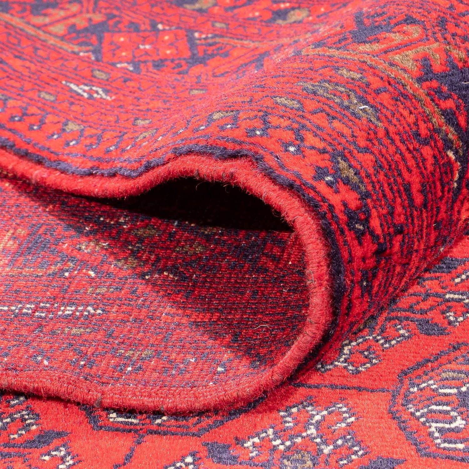Alfombra afgana - 387 x 298 cm - rojo