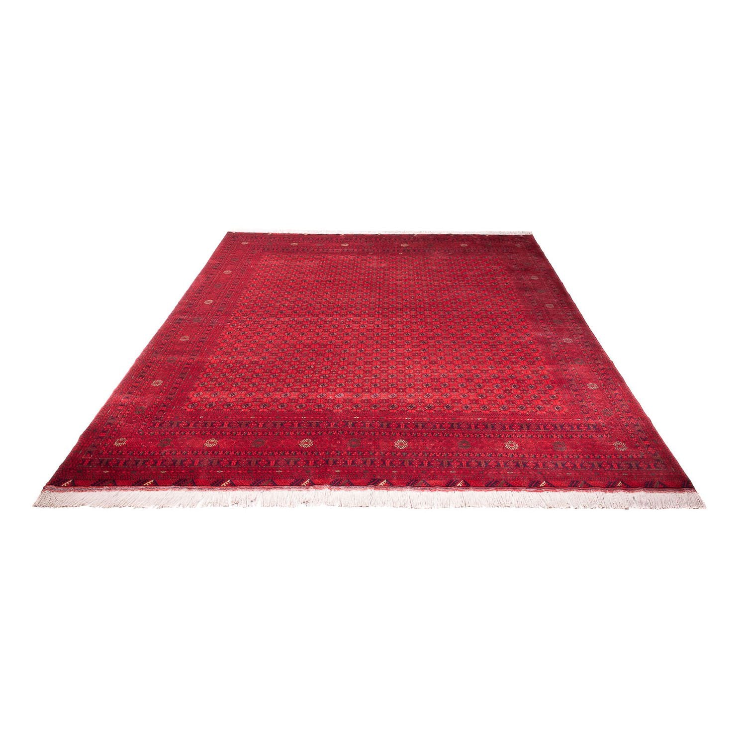 Alfombra afgana - 387 x 298 cm - rojo