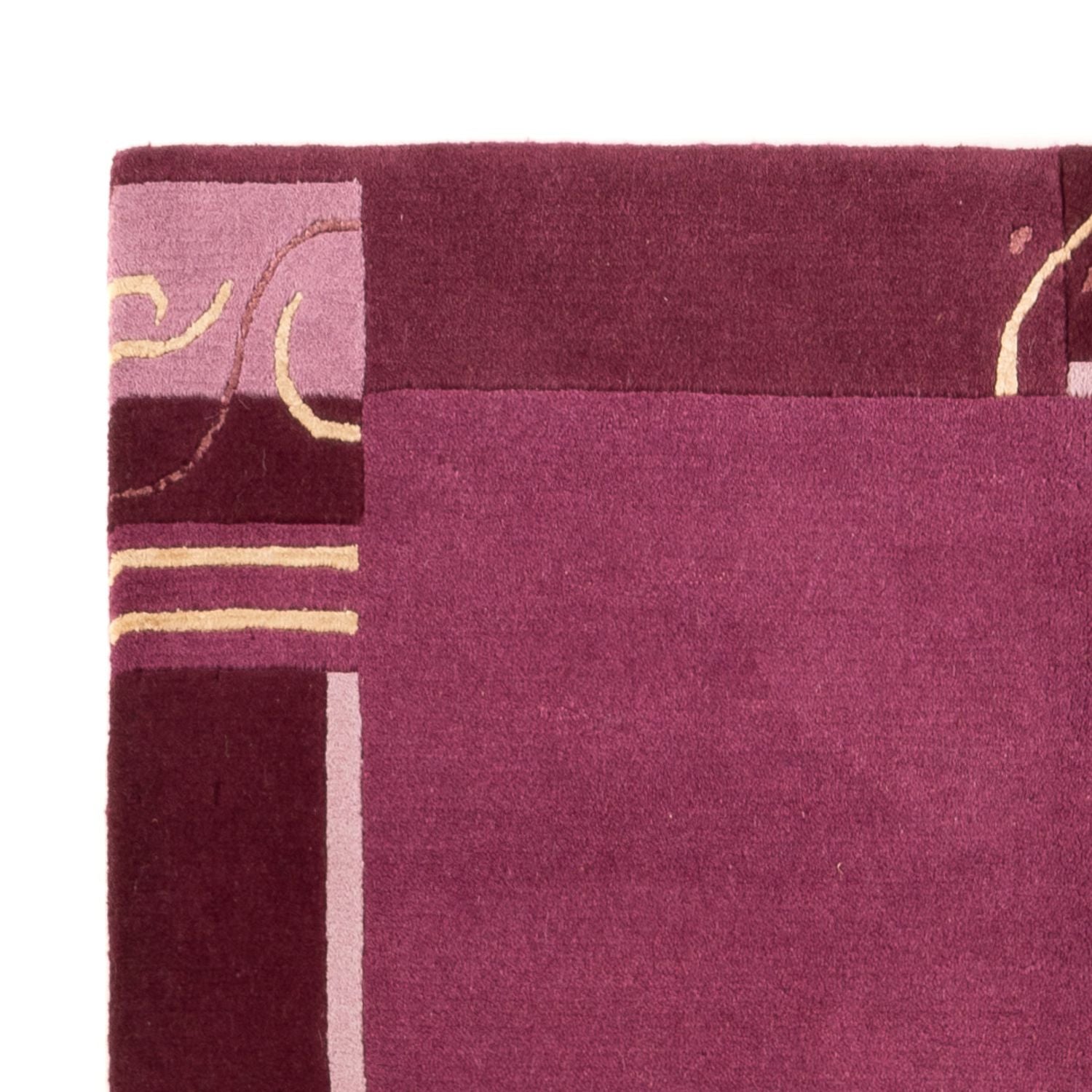 Alfombra de Nepal - 176 x 120 cm - fucsia
