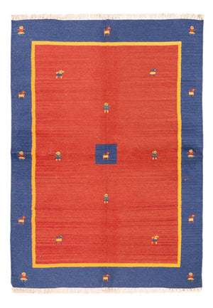 Alfombra Kelim - Tendencia - 200 x 140 cm - multicolor