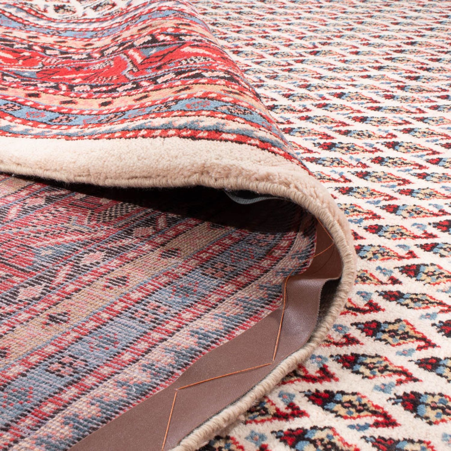 Alfombra persa - Mir - 375 x 285 cm - rojo claro