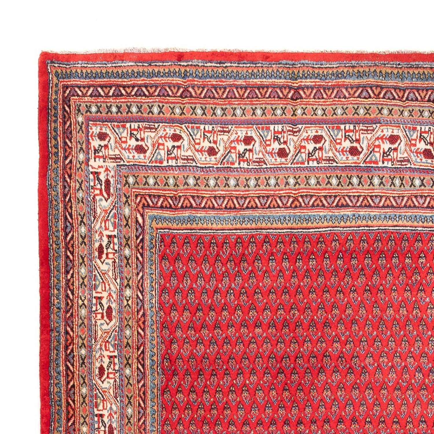 Alfombra persa - Mir - 320 x 217 cm - rojo