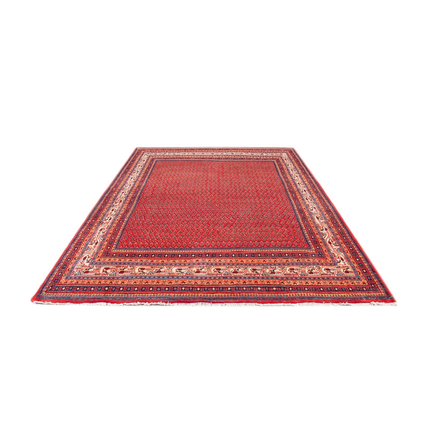 Alfombra persa - Mir - 320 x 225 cm - rojo claro