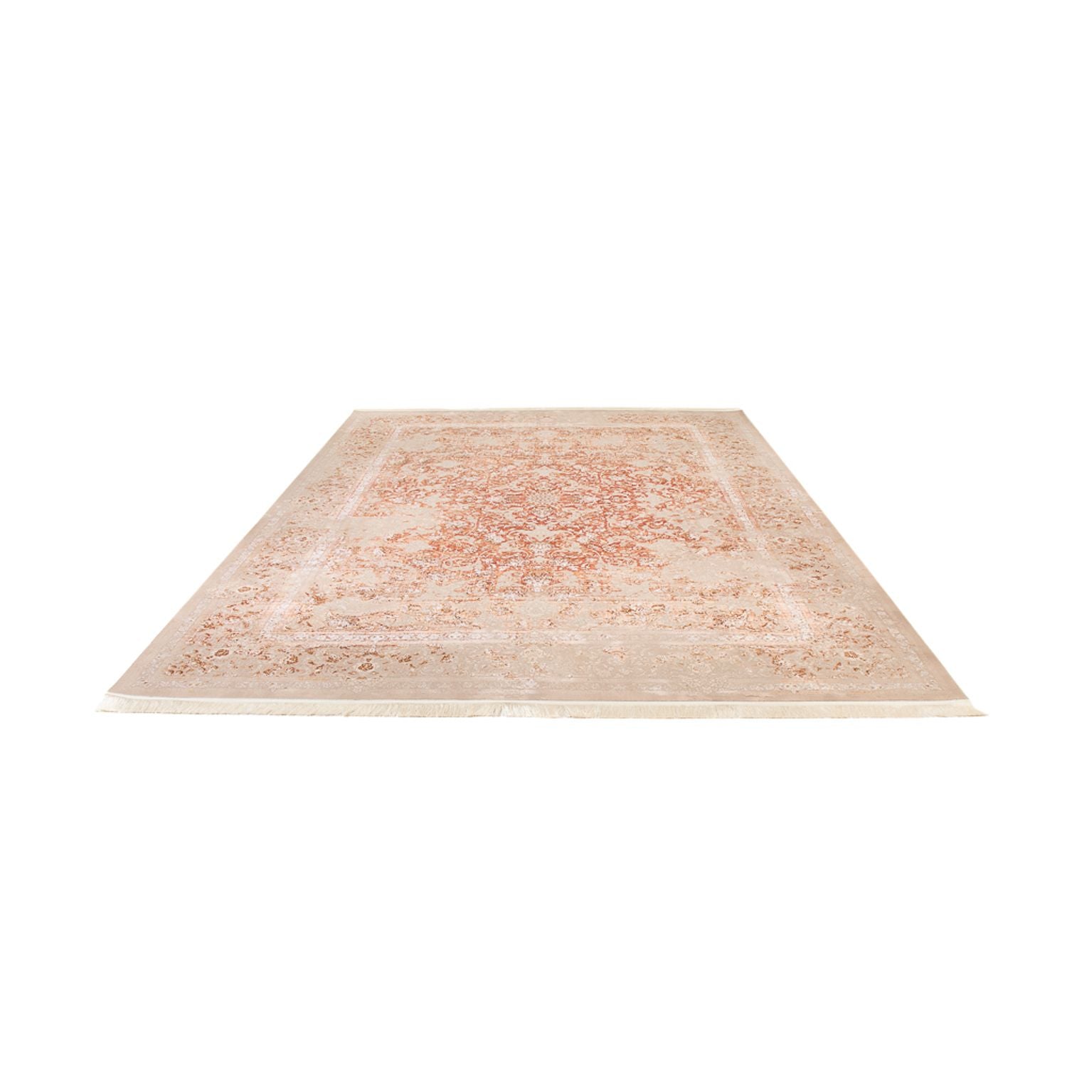 Alfombra tejida oriental - 350 x 250 cm - beige