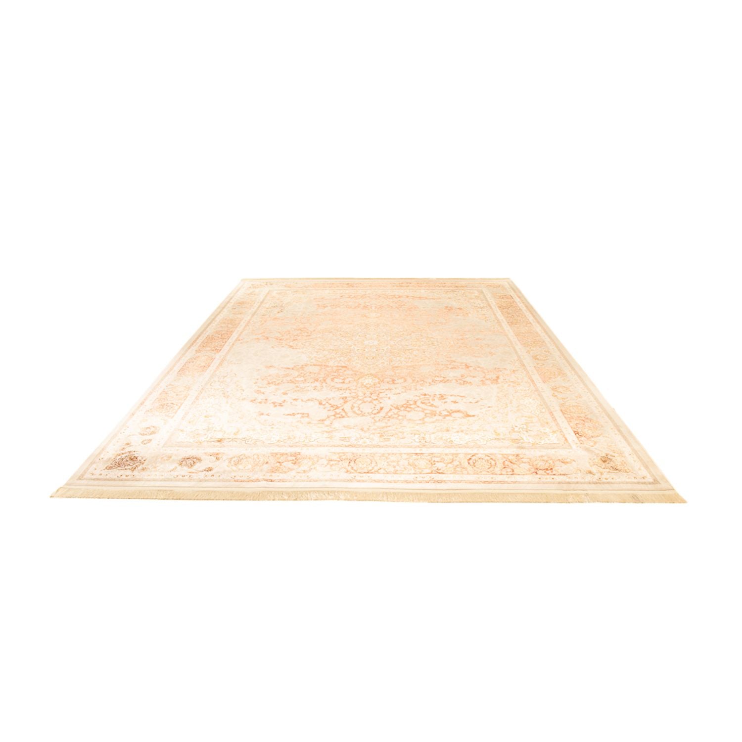 Alfombra tejida oriental - 350 x 250 cm - beige