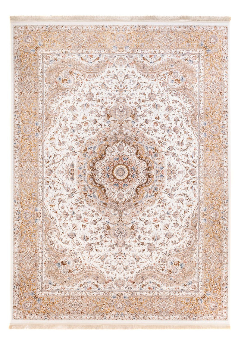 Alfombra tejida oriental - 350 x 250 cm - beige