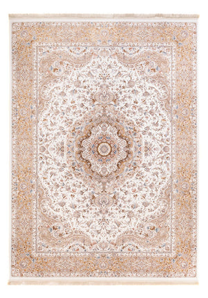 Alfombra tejida oriental - 350 x 250 cm - beige