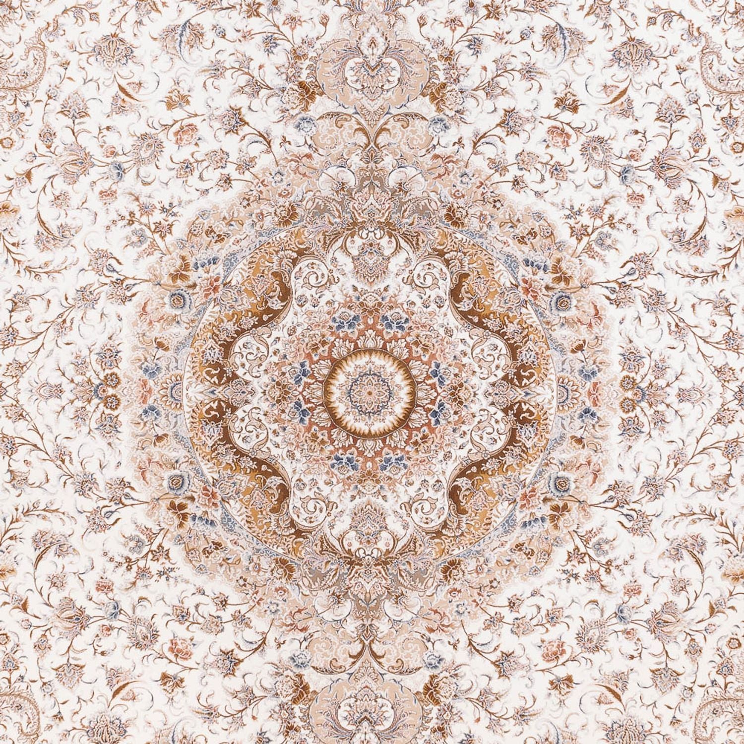 Alfombra tejida oriental - 350 x 250 cm - beige