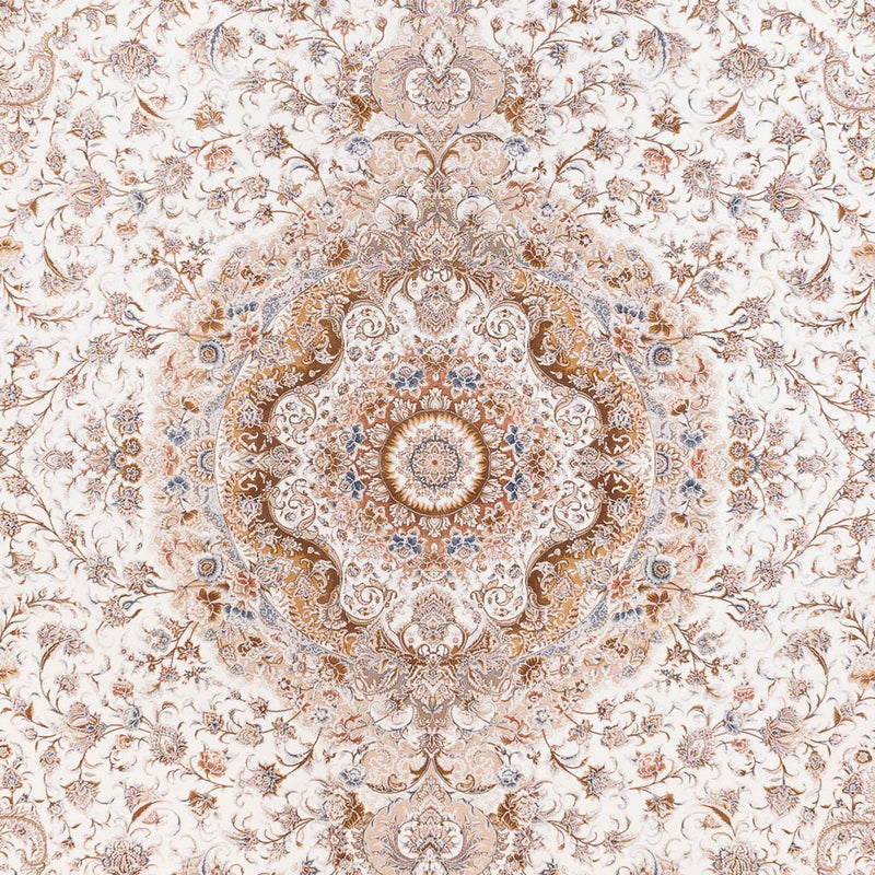 Alfombra tejida oriental - 350 x 250 cm - beige