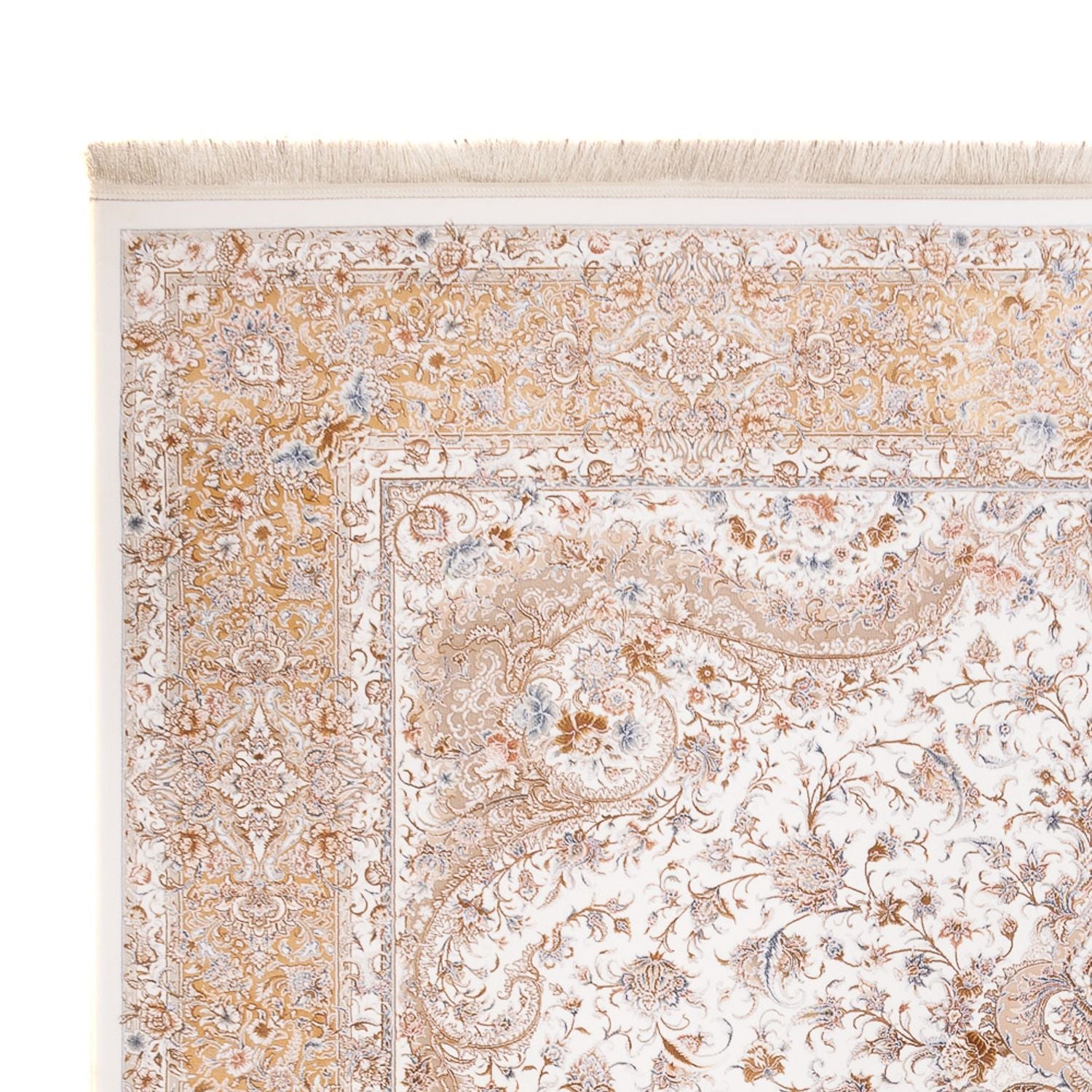Alfombra tejida oriental - 350 x 250 cm - beige