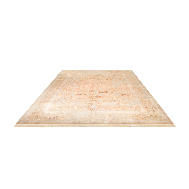 Alfombra tejida oriental - 350 x 250 cm - beige oscuro